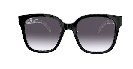 SL22 SAINT LAURENT 55 BLACK - BLACK - GREY