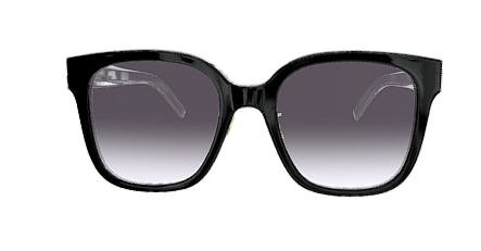 SL22 SAINT LAURENT SL M105/F-002 55 BLACK - BLACK - GREY