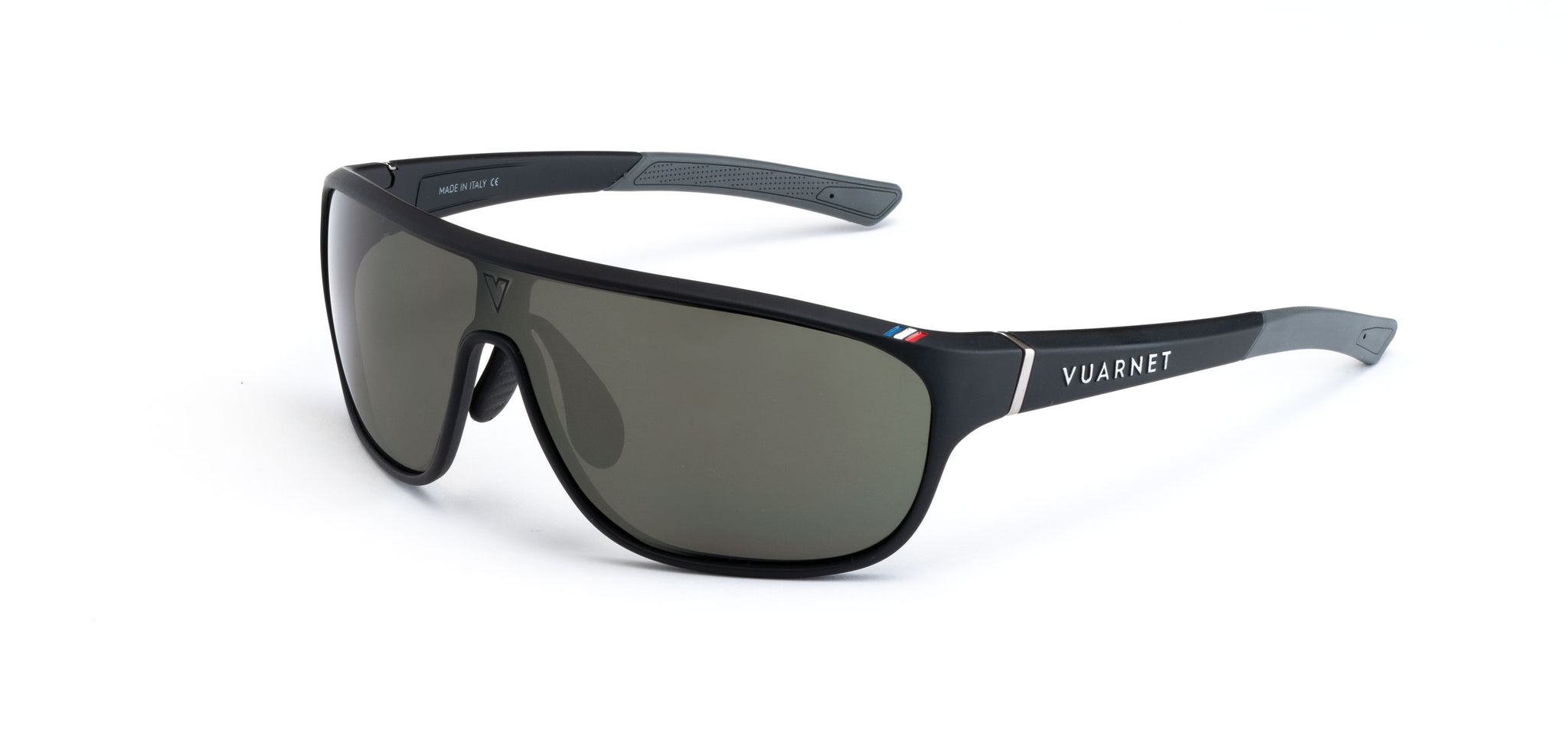 V109  VUARNET ROAD VL192900011221 66 MATTE BLACK GREY / HD GREY GREEN
