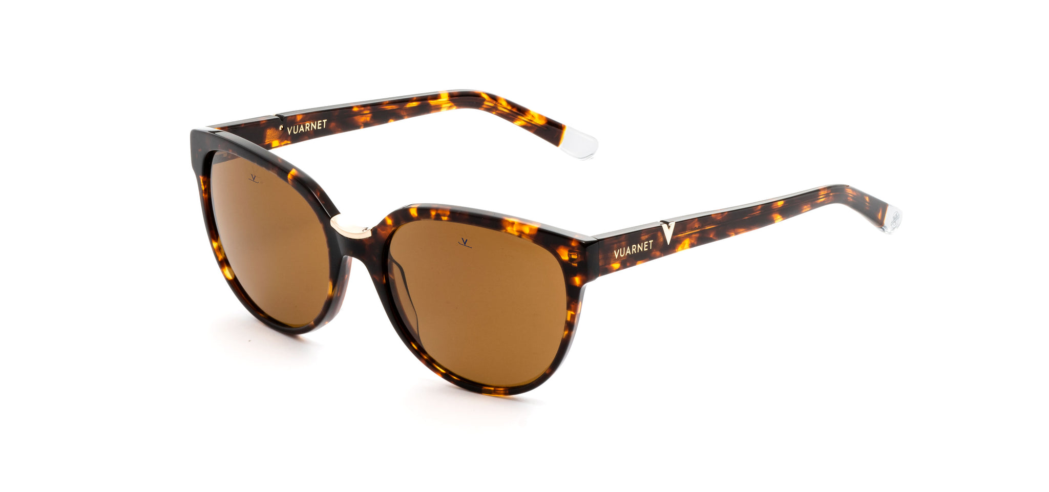VUARNET DISTRICT 2007 - TORTOISE / PURE BROWN MEDIUM - 200700042121 V108A