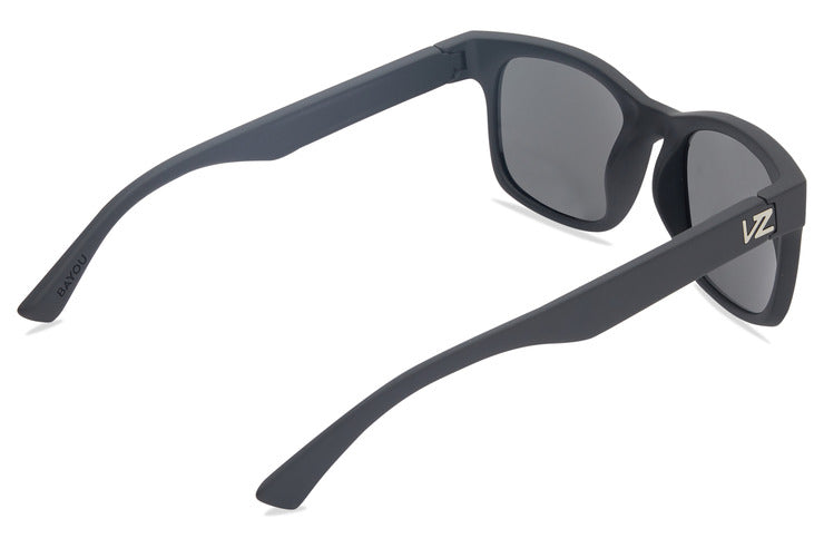 VZ121 VON ZIPPER BAYOU AZYEY00122-PSV 54 BLACK SATIN / VINTAGE GREY POLARIZED