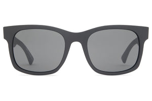 VZ121 VON ZIPPER BAYOU AZYEY00122-PSV 54 BLACK SATIN / VINTAGE GREY POLARIZED