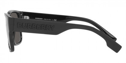 BB011 BURBERRY KNIGHT BE4358 300187 57 BLACK  DARK GRAY