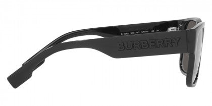 BB011 BURBERRY KNIGHT BE4358 300187 57 BLACK  DARK GRAY