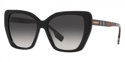 BB003 BURBERRY TAMSIN BE4366 40418G 55 BLACK / GRADIENT GRAY
