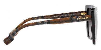 BB003 BURBERRY TAMSIN BE4366 40418G 55 BLACK / GRADIENT GRAY