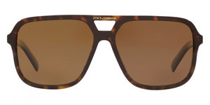 DG1 DOLCE & GABBANA ANGEL DG4354 502/83 61 HAVANA / BROWN POLARIZED