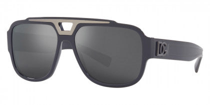 DG12 DOLCE & GABBANA DG4389 30906G 59 GRAY / GRAY MIRRORED BLACK