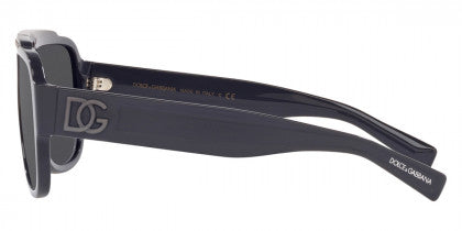DG12 DOLCE & GABBANA DG4389 30906G 59 GRAY / GRAY MIRRORED BLACK