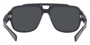DG12 DOLCE & GABBANA DG4389 30906G 59 GRAY / GRAY MIRRORED BLACK