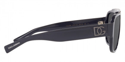 DG12 DOLCE & GABBANA DG4389 30906G 59 GRAY / GRAY MIRRORED BLACK