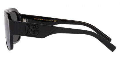 DG4 DOLCE & GABBANA DG4403 501/87 58 BLACK / DARK GRAY