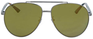 G19  GUCCI GG0043SA 003 61 GUNMETAL HAVANA / GOLD