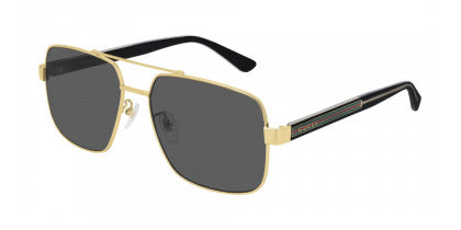 G26 GUCCI GG0529S 001 60 GOLD / CRYSTAL GREY