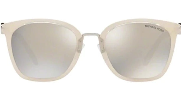MK186 MICHAEL KORS LUGANO 2064 33047U 53 MILKY WHITE / LIGHT TAUPE FLASH