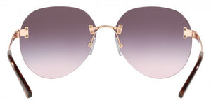 MK224 MICHAEL KORS SYDNEY 1037 11085M 60 ROSE GOLD / BLUE PINK GRADIENT