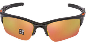 L115 OAKLEY HALF JACKET 2.0 XL OO9154 915416 62 POLISHED BLACK / FIRE IRIDIUM POLARIZED