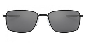 R156 OAKLEY SQUARE WIRE OO4075 407505 60 MATTE BLACK / BLACK IRIDIUM POLARIZED
