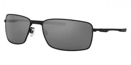 R156 OAKLEY SQUARE WIRE OO4075 407505 60 MATTE BLACK / BLACK IRIDIUM POLARIZED