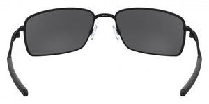 R156 OAKLEY SQUARE WIRE OO4075 407505 60 MATTE BLACK / BLACK IRIDIUM POLARIZED
