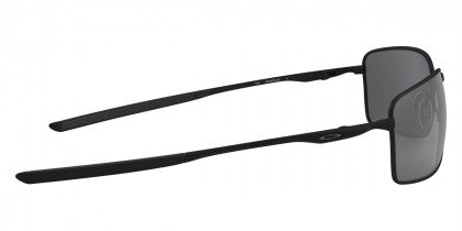 R156 OAKLEY SQUARE WIRE OO4075 407505 60 MATTE BLACK / BLACK IRIDIUM POLARIZED