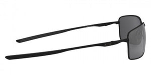 R156 OAKLEY SQUARE WIRE OO4075 407505 60 MATTE BLACK / BLACK IRIDIUM POLARIZED