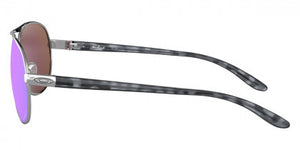 R59 OAKLEY FEEDBACK OO4079 407933 59 POLISHED CHROME / PRIZM SAPPHIRE IRIDIUM POLARIZED