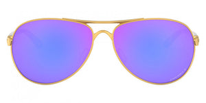 O19 OAKLEY FEEDBACK OO4079 407939 59  SATIN GOLD / PRIZM VIOLET POLARIZED