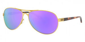 O19 OAKLEY FEEDBACK OO4079 407939 59  SATIN GOLD / PRIZM VIOLET POLARIZED