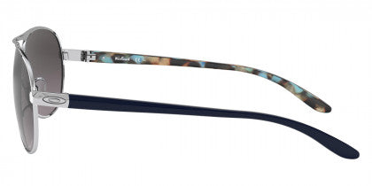 L126 OAKLEY FEEDBACK OO4079 407940 59 POLISHED CHROME / PRIZM GREY GRADIENT