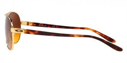 L127 OAKLEY FEEDBACK OO4079 407941 59 POLISHED GOLD / PRIZM BROWN GRADIENT