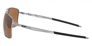 OK04 OAKLEY GAUGE 8 OO4124 412409 62 POLISHED CHROME / PRIZM TUNGSTEN POLARIZED