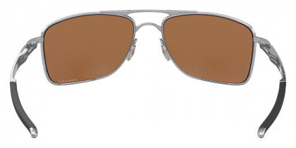 OK04 OAKLEY GAUGE 8 OO4124 412409 62 POLISHED CHROME / PRIZM TUNGSTEN POLARIZED