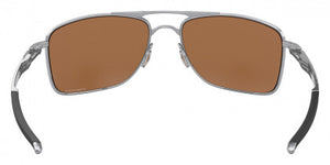 OK04 OAKLEY GAUGE 8 OO4124 412409 62 POLISHED CHROME / PRIZM TUNGSTEN POLARIZED
