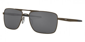 R43 OAKLEY GAUGE 6 OO6038 603806 57 PEWTER / PRIZM BLACK POLARIZED