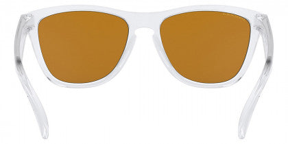 L81 OAKLEY FROGSKINS OO9013 9013H7 55 POLISHED CLEAR / PRIZM VIOLET