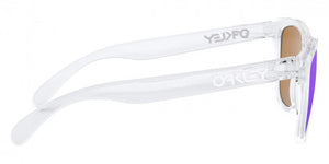 L81 OAKLEY FROGSKINS OO9013 9013H7 55 POLISHED CLEAR / PRIZM VIOLET