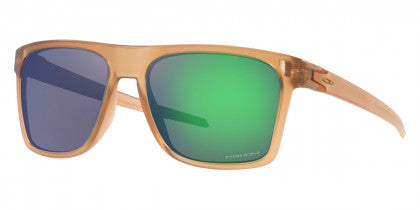 L166 OAKLEY LEFFINGWELL OO9100 910003 57 MATTE SEPIA / PRIZM JADE