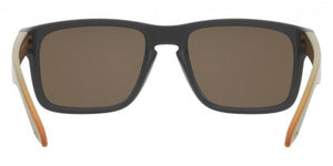 OK17 OAKLEY HOLBROOK OO9102 9102W4 55 MATTE CARBON / PRIZM 24K POLARIZED