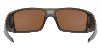 OK74 OAKLEY HELIOSTAT OO9231 923104 61 MATTE GRAY SMOKE  PRIZM TUNGSTEN MIRRORED POLARIZED