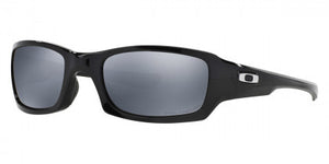 OK32 OAKLEY FIVES SQUARED OO9238 923806 54 POLISHED BLACK / BLACK IRIDIUM POLARIZED