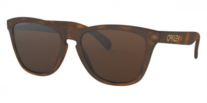 R144 OAKLEY FROGSKINS OO9245 924550 54 MATTE BROWN TORTOISE / PRIZM TUNGSTEN POLARIZED
