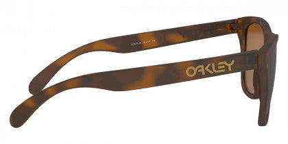 R144 OAKLEY FROGSKINS OO9245 924550 54 MATTE BROWN TORTOISE / PRIZM TUNGSTEN POLARIZED
