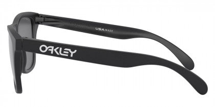 O228 OAKLEY FROGSKINS OO9245 924587 54 MATTE BLACK / PRIZM BLACK POLARIZED