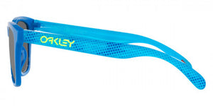 O226 OAKLEY FROGSKINS OO9245 9245C9 54 HI RES POLISHED SAPPHIRE / PRIZM BLACK
