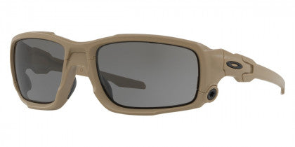 O46 OAKLEY SI BALLISTIC SHOCKTUBE OO9329 932904 61 TERRAIN TAN / GRAY
