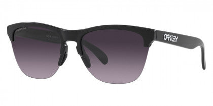 O14 OAKLEY FROGSKINS LITE OO9374 937449 63 MATTE BLACK / PRIZM GRAY GRADIENT