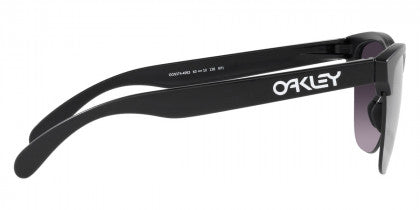 O14 OAKLEY FROGSKINS LITE OO9374 937449 63 MATTE BLACK / PRIZM GRAY GRADIENT