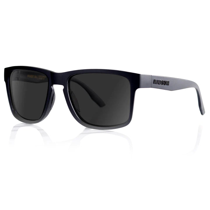 MS010 MADSON PIVOT XL 47-XL-9902 57 BLACK ON BLACK / GREY POLARIZED