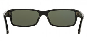 PO1 PERSOL PO2747S 95/48 57 BLACK / CRYSTAL GREEN POLARIZED